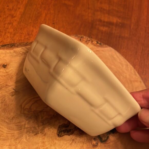 Longaberger Sweetheart Little Love Woven Traditions Heart Shaped Dish - Picture 5 of 5